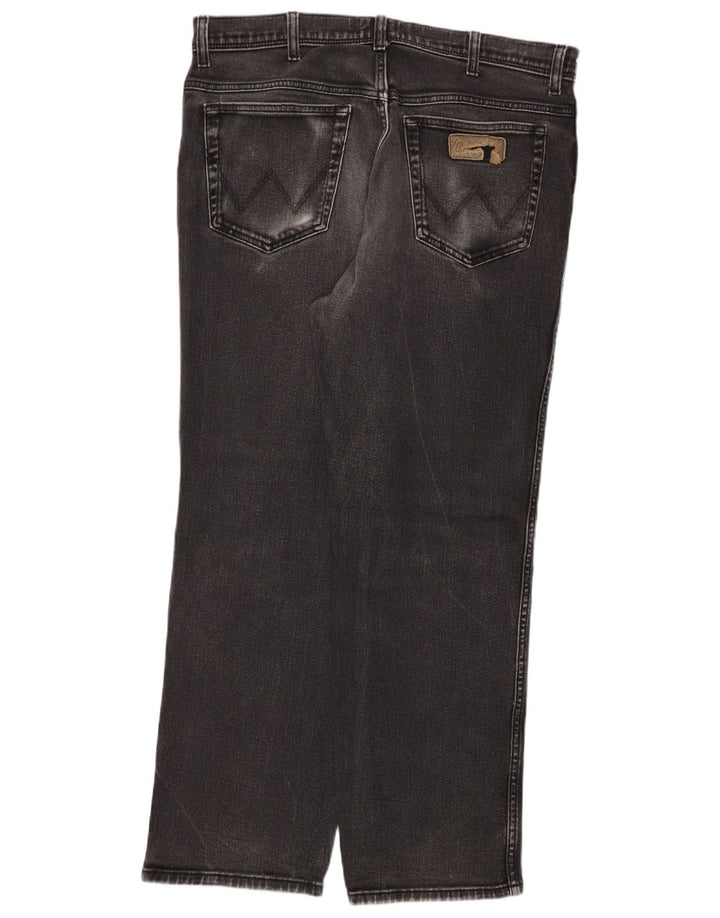 WRANGLER Vaqueros rectos Texas para hombre W36 L30 Algodón negro
