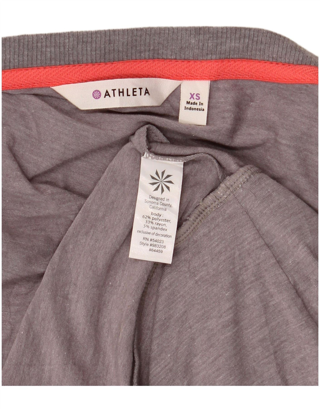 Athleta Vestido extragrande con cintura caída para mujer UK 6 XS Poliéster gris