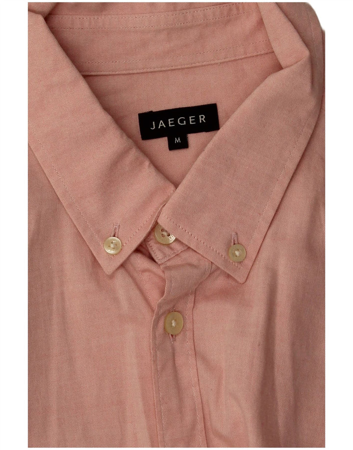 Camisa Jaeger Hombre Algodón Rosa Medio