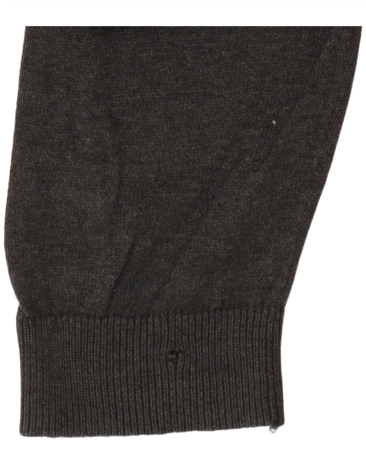 Marks & Spencer Jersey con cuello en V para niños 14-15 años Algodón gris