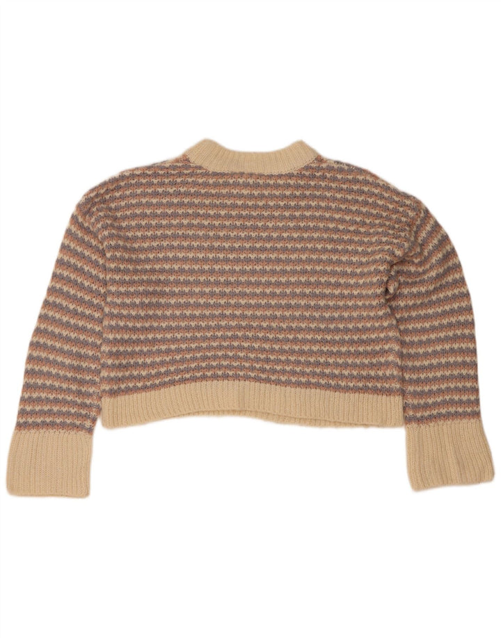 Topshop Jersey corto con cuello de tortuga para mujer, talla S, multicolor