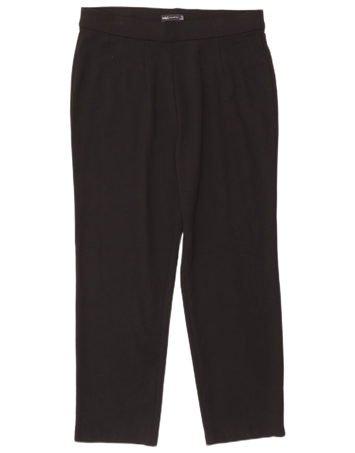 Marks & Spencer Leggings para mujer UK 46 Large Viscosa negra