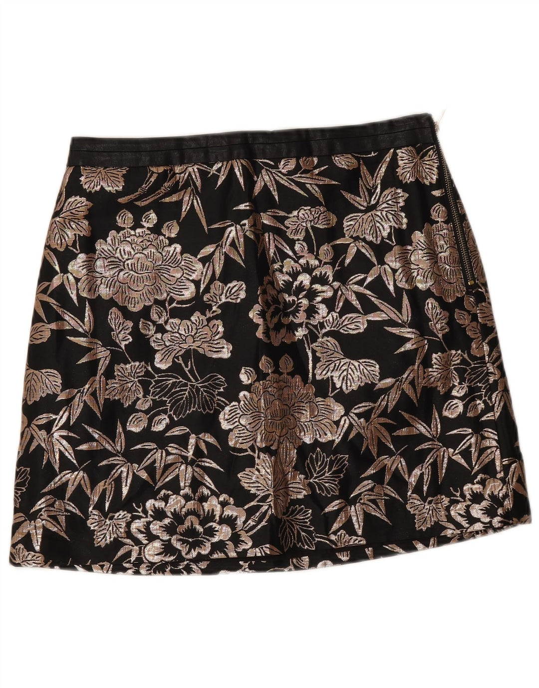 Minifalda Oasis para mujer UK 12 Medium W30 Black Floral