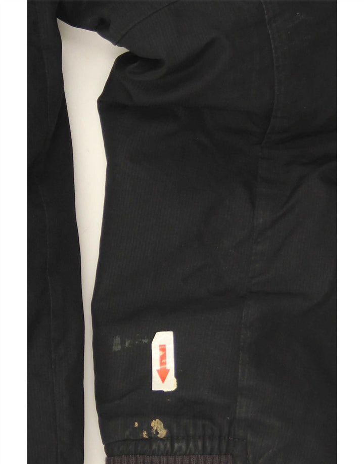 Nike Chaqueta acolchada con capucha para hombre ES 38 Mediana Negro Colorblock Poliéster