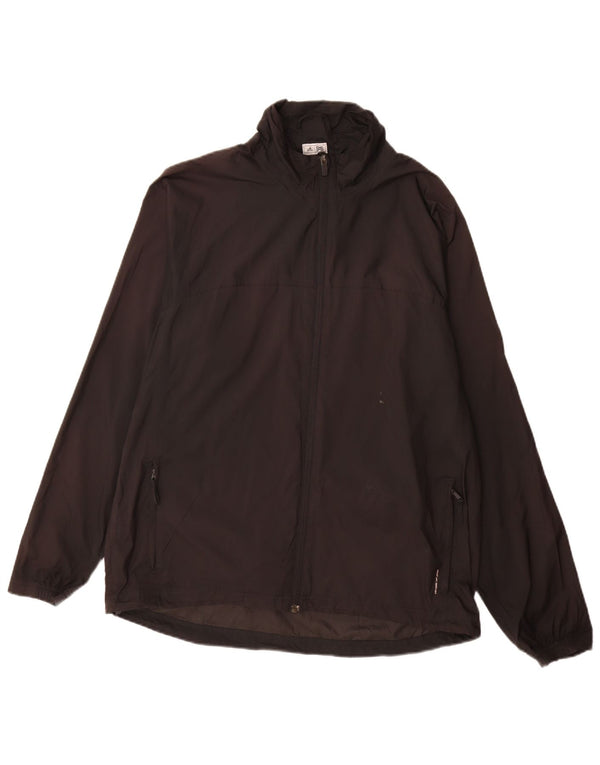 Adidas Mens Clima Proof Chándal Top Chaqueta Grande Negro