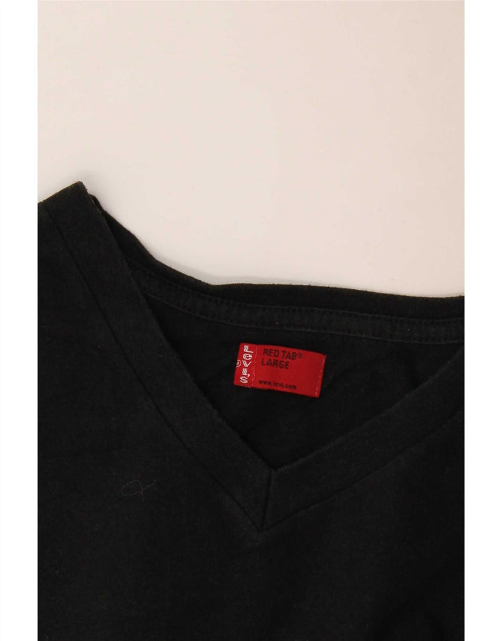 Levi's - Camiseta para hombre, talla grande, color negro