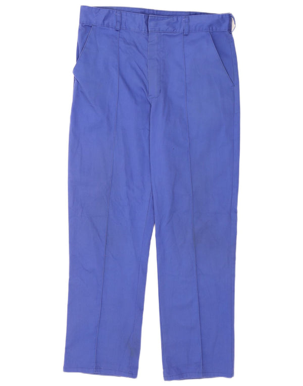 Dickies Pantalón cargo recto para hombre W36 L30 Poliéster azul