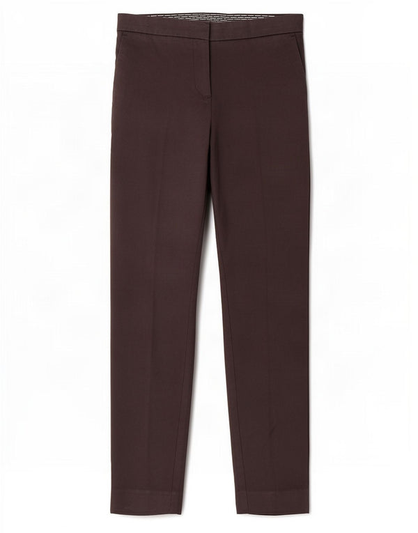 Zara Mujer Pantalones Chinos Slim Small W26 L26 Algodón Negro