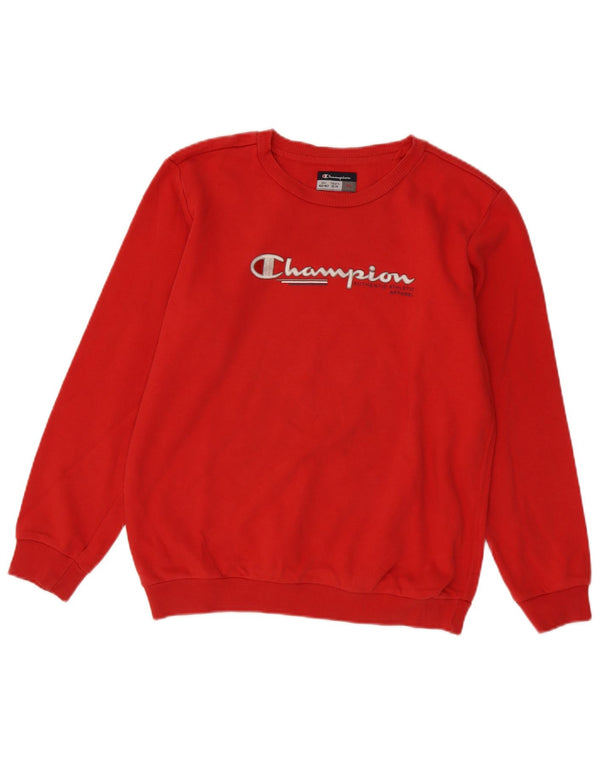 Champion Sudadera gráfica para niños 13-14 años XL Algodón rojo