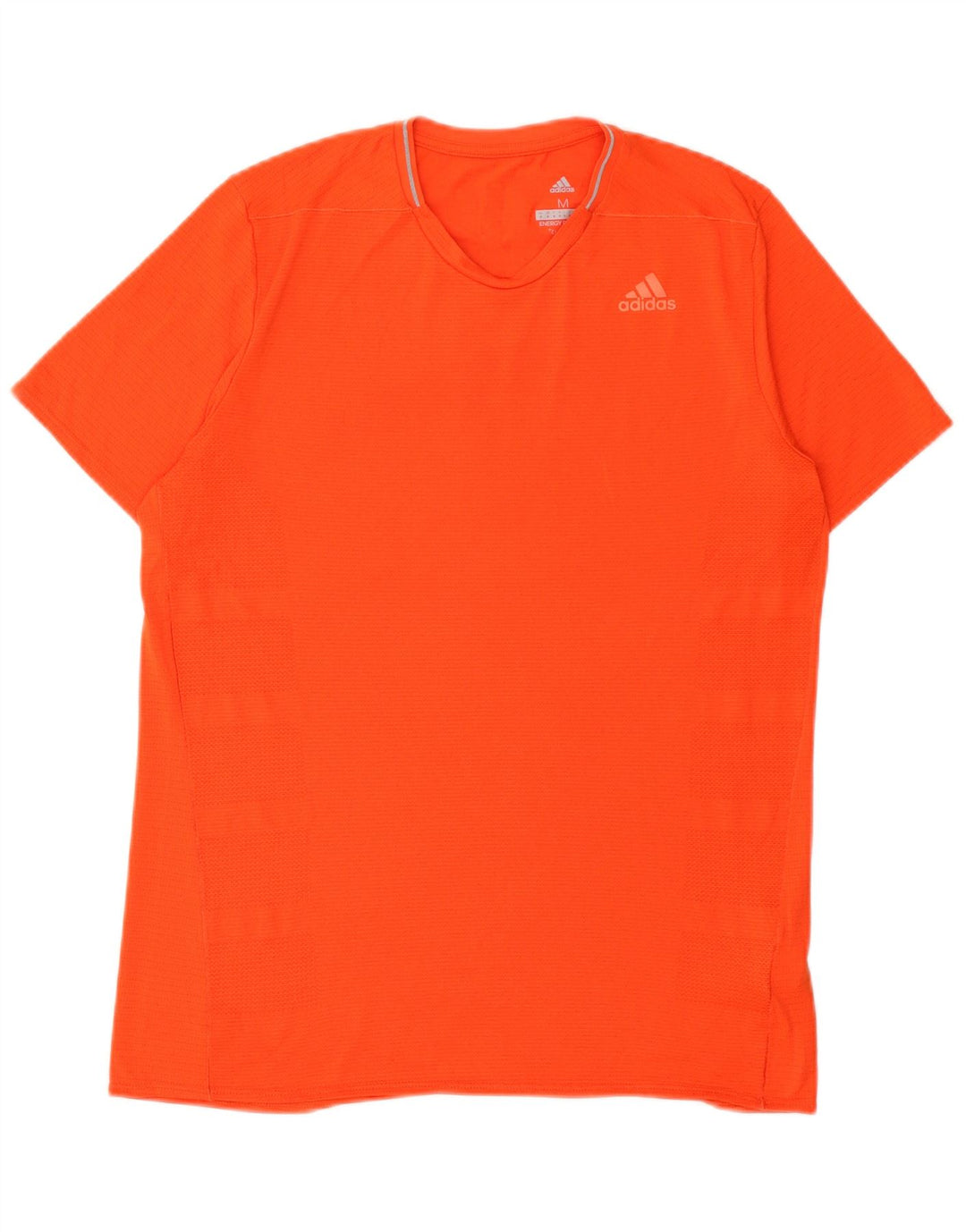 Adidas Hombre Climacool Camiseta Top Medio Naranja Poliéster