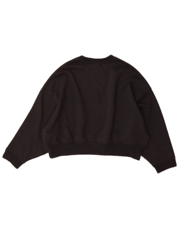 Nike Sudadera con gráfico extragrande para niñas 10-11 años Mediano Negro