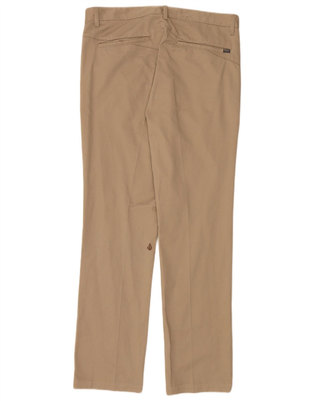 Pantalón chino ajustado Volcom para hombre W36 L34 Algodón beige