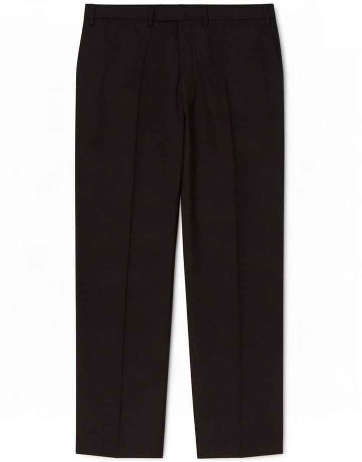 Pantalones de traje rectos Marks & Spencer para hombre W40 L31 Poliéster gris
