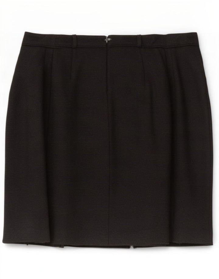 Guess Mujer Falda Lápiz Mediana W30 Poliéster Negro