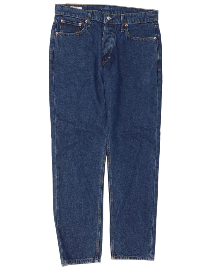 Levi's Hombre 501 Vaqueros Rectos W32 L30 Algodón Azul