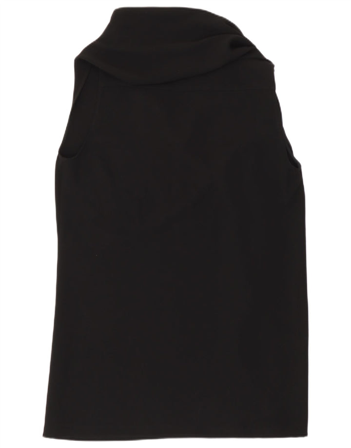 Max Mara Blusa sin mangas para mujer UK 44 Medium Black