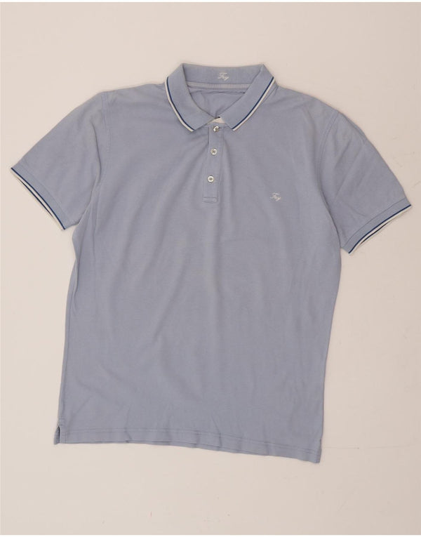 FAY Polo Hombre XL Rayas Azules