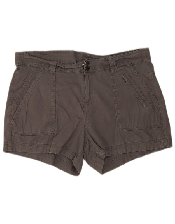 Pantalones cortos informales para mujer Mountain Warehouse UK 46 Large W34 Algodón gris