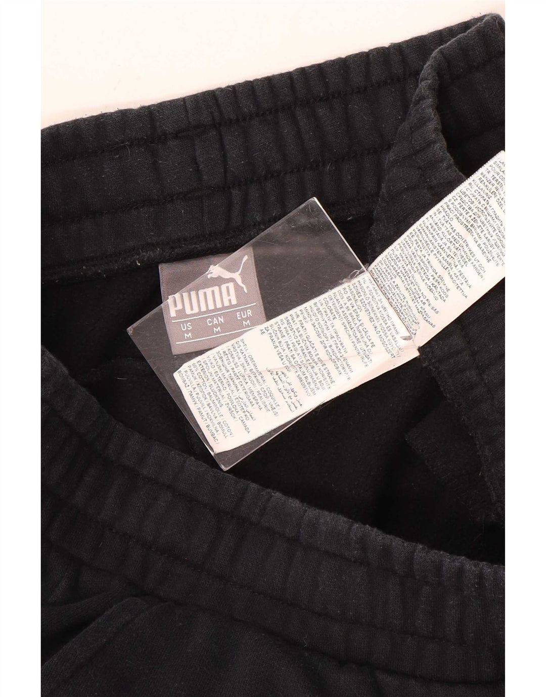 Pantalones De Chándal Puma Joggers Medium Negro Algodón Hombre