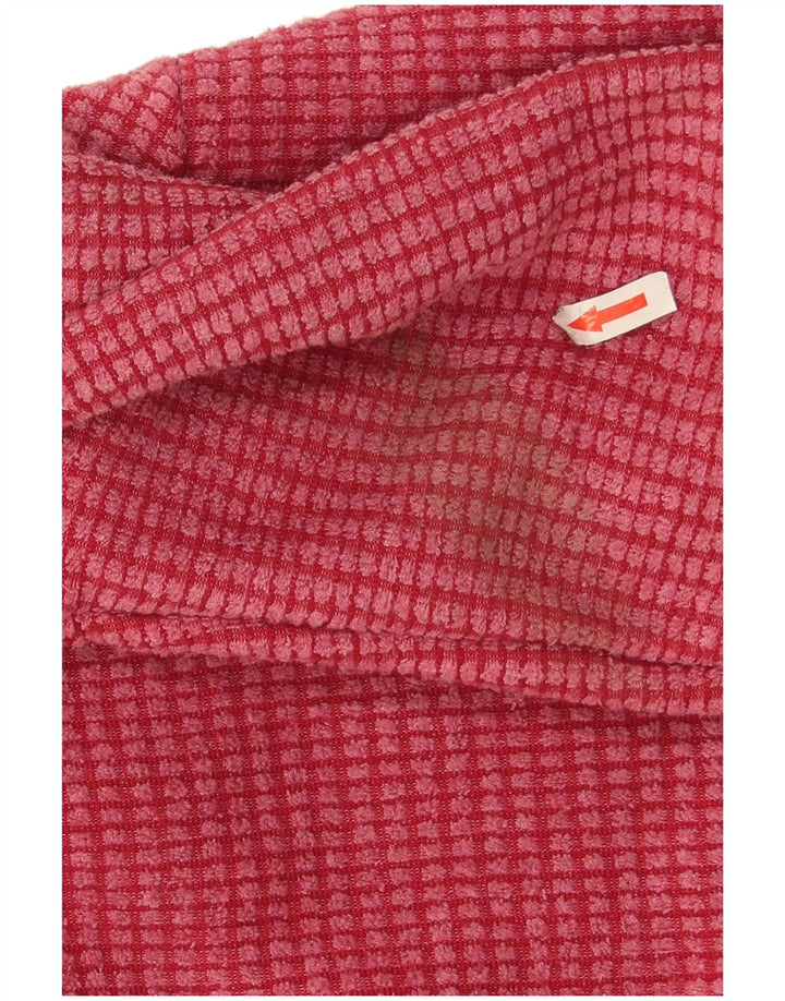 Weird Fish Chaqueta de chándal extragrande para mujer UK 10 Small Red Poliéster