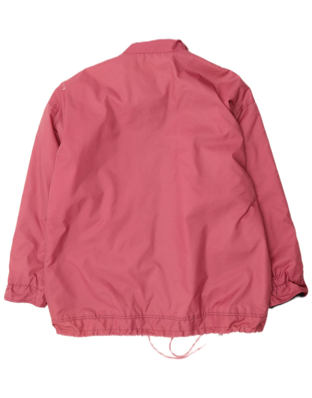 Chaqueta cortavientos vintage para hombre Reino Unido 42 XL Poliamida rosa