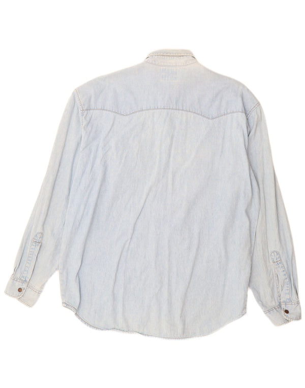 Camisa vaquera Levi's para hombre de algodón azul grande