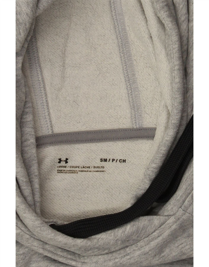 Under Armour Jersey con capucha extragrande para mujer Reino Unido 10 Pequeño gris moteado