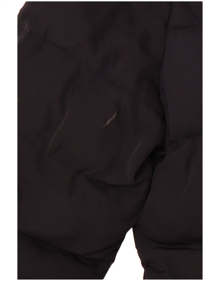 PUFFA Chaqueta acolchada para mujer UK 46 Grande Poliéster negro