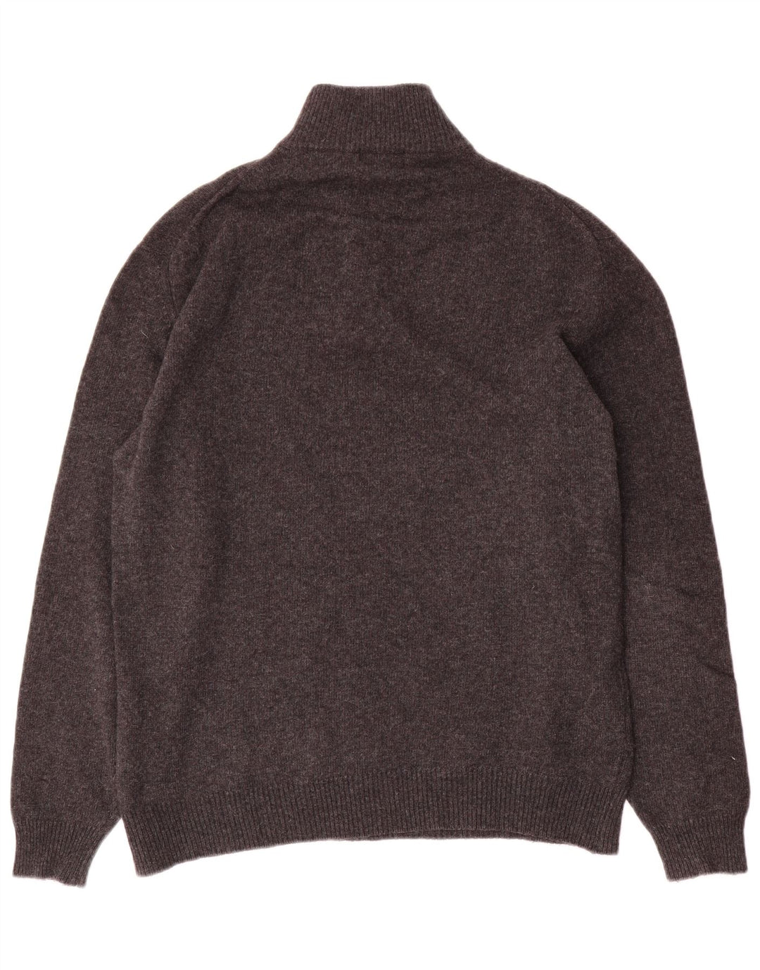 Fila Hombre Zip Neck Jumper Sweater Lana Gris Medio