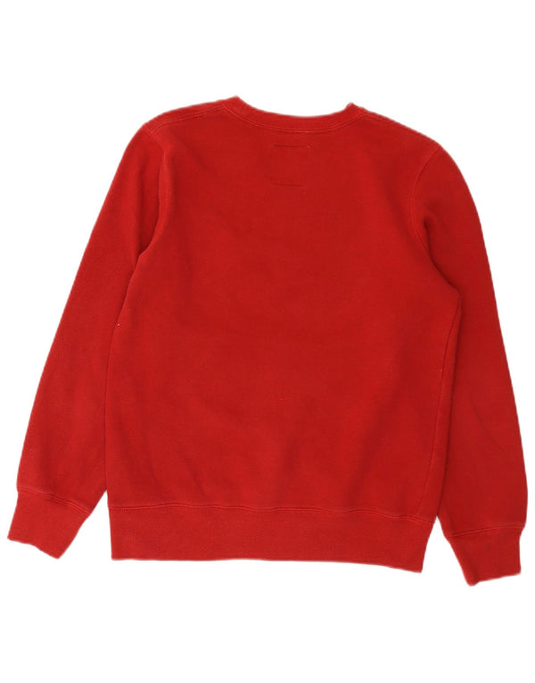 Levi's Boys Graphic Sudadera Jumper 15-16 Años Borgoña Algodón