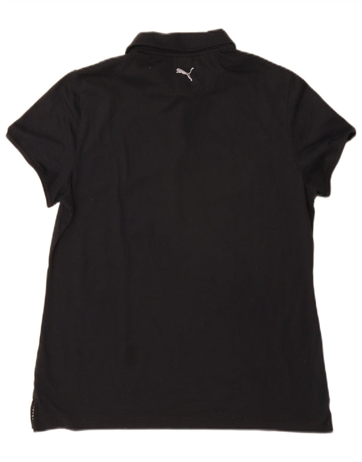Camiseta Polo de Mujer Puma Reino Unido 16 Grande Negra