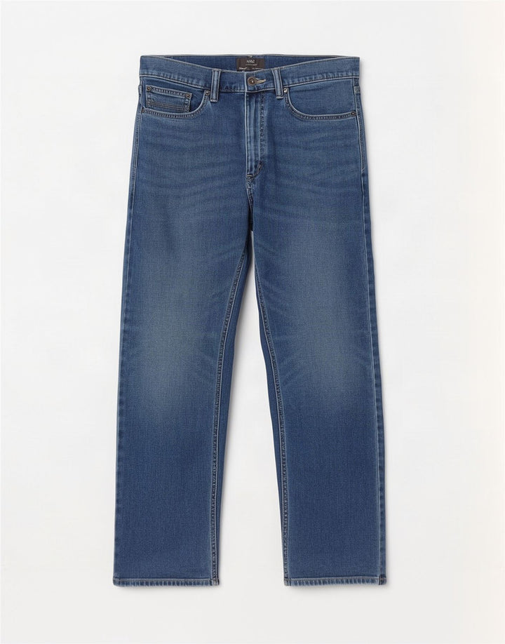 Marks & Spencer Jeans rectos para hombre W32 L29 Algodón azul