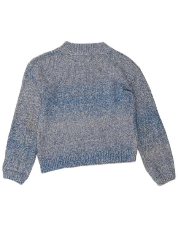 Crew Clothing Suéter con Cuello Alto para Mujer UK 10 Small Blue