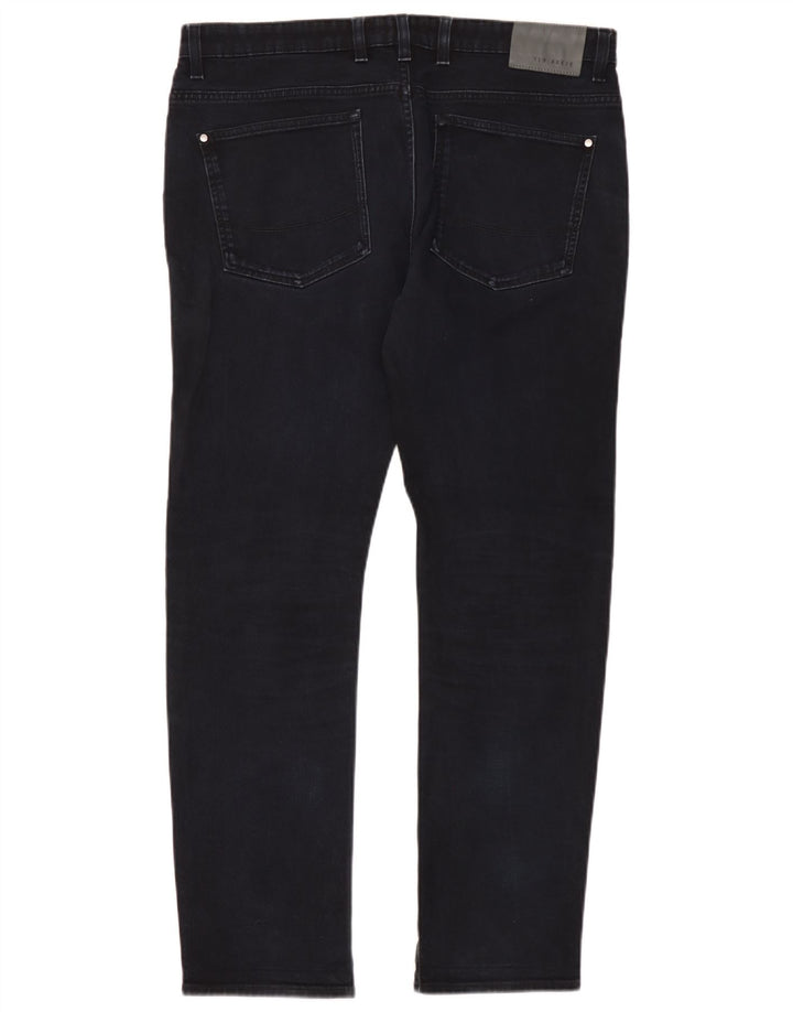 Vaqueros ajustados para hombre de Ted Baker W36 L32 Algodón azul marino