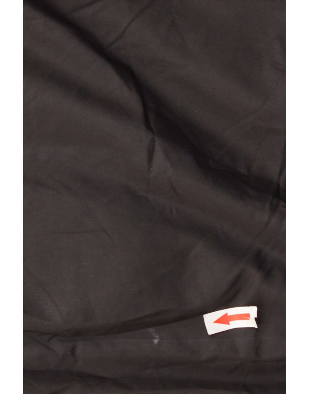 Zara Mujer Chaleco Largo Acolchado Con Capucha UK 40 Mediano Negro Poliéster