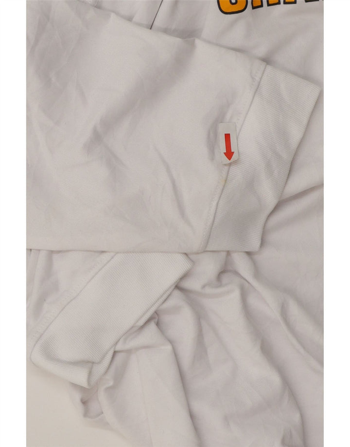 UNDER ARMOUR Camiseta gráfica para hombre de manga larga 2XL Blanco