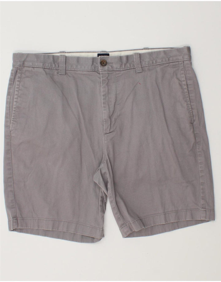 J. CREW Pantalones cortos chinos para hombre W36 Algodón gris grande