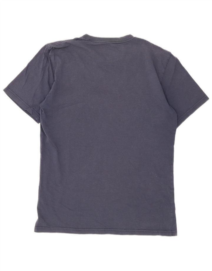 Carhartt Hombre Camiseta Gráfica Top Medium Azul Marino
