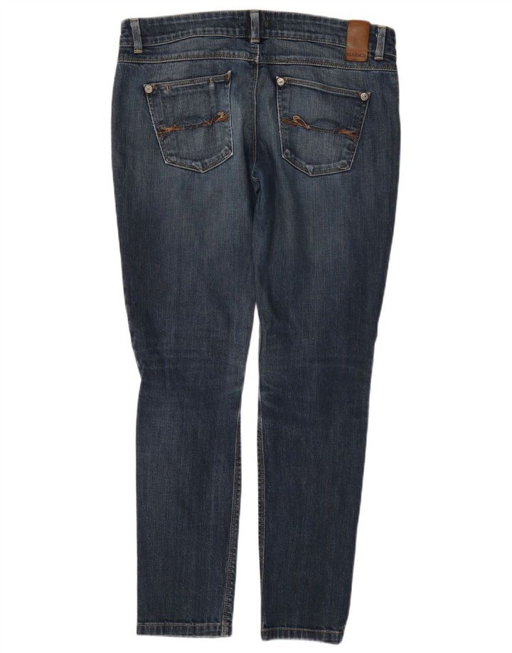 Max & Co. Vaqueros ajustados para mujer W30 L30 Algodón azul