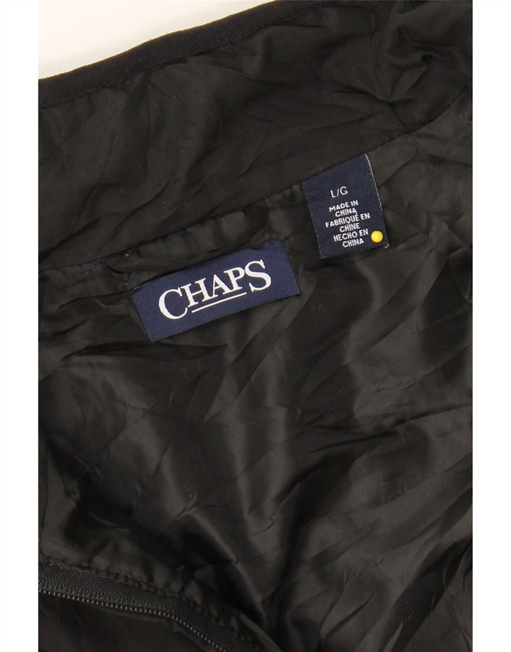 CHAPS Mens Padded Gilet UK 40 Large Black Polyester Vintage Chaps and Second-Hand Chaps from Messina Hembry 