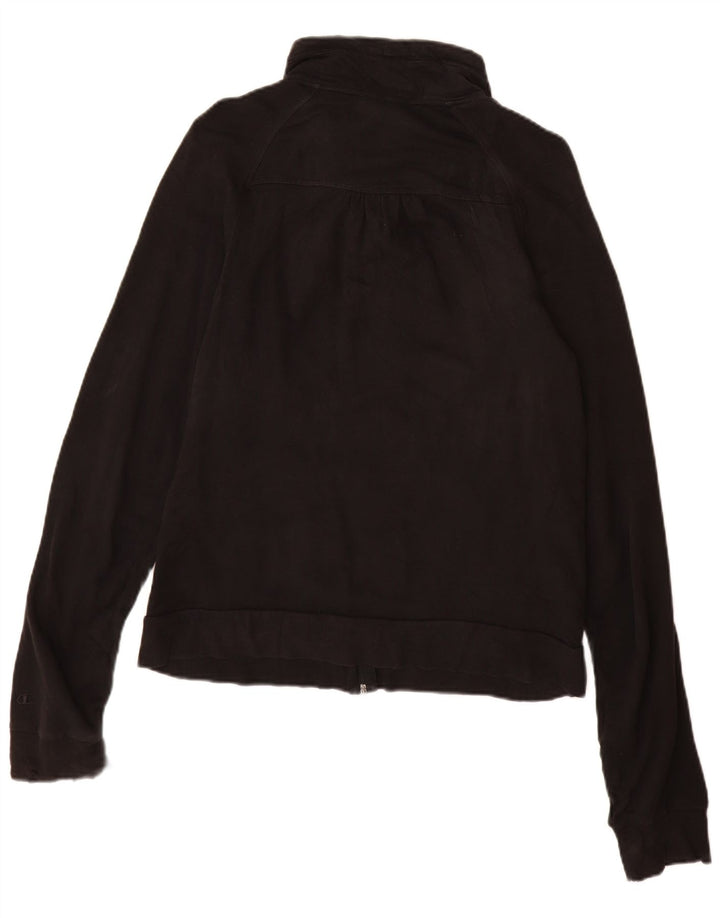 Champion - Chaqueta de chándal para mujer, talla 40, color negro