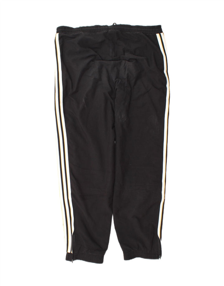 ADIDAS Mens Tracksuit Trousers Joggers Large  Black Polyester Vintage Adidas and Second-Hand Adidas from Messina Hembry 