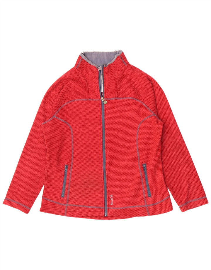 Weird Fish - Chaqueta de chándal para mujer, talla 40, poliéster rojo mediano