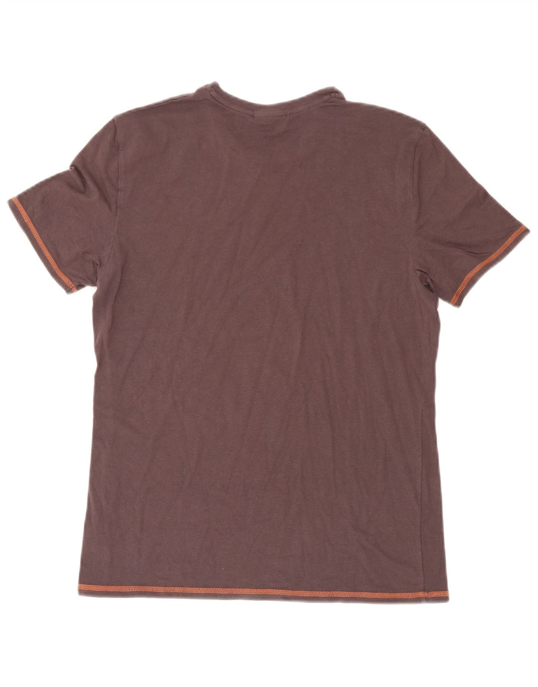 Fila Camiseta para mujer Top UK 44 Algodón marrón medio
