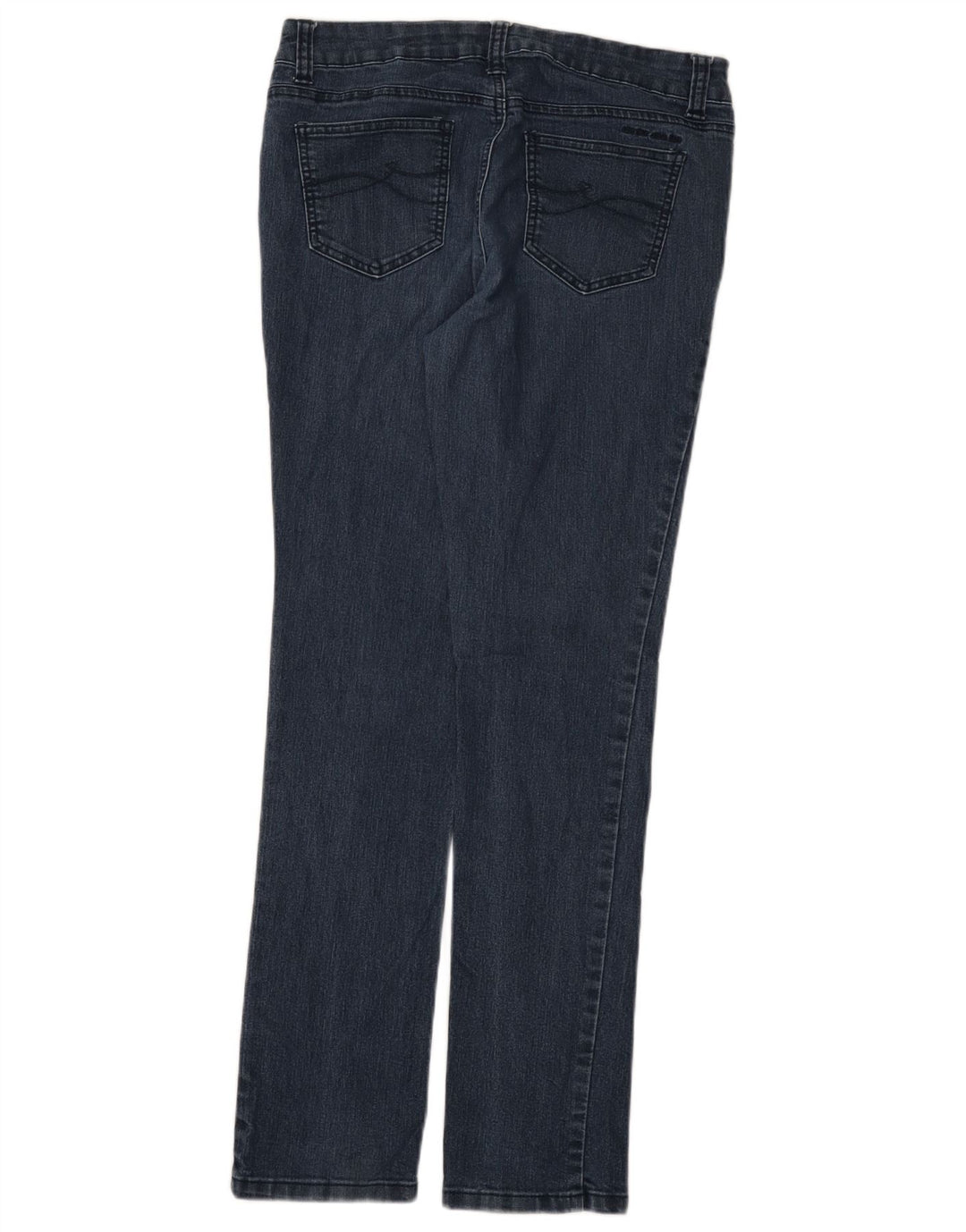 Dkny Jeans ajustados para mujer US 8 Medium W30 L31 Azul marino Algodón