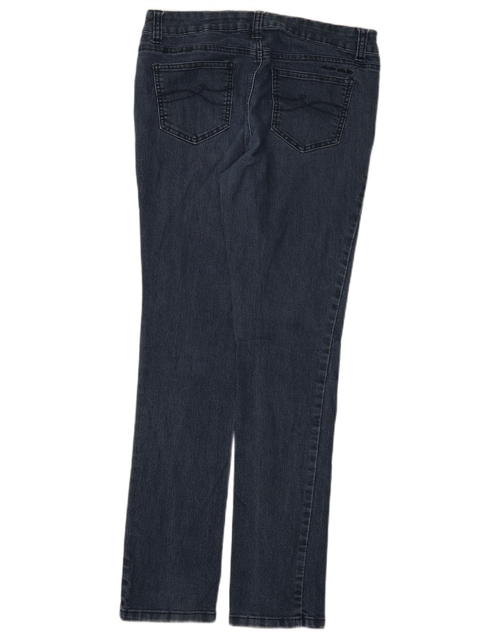 Dkny Jeans ajustados para mujer US 8 Medium W30 L31 Azul marino Algodón