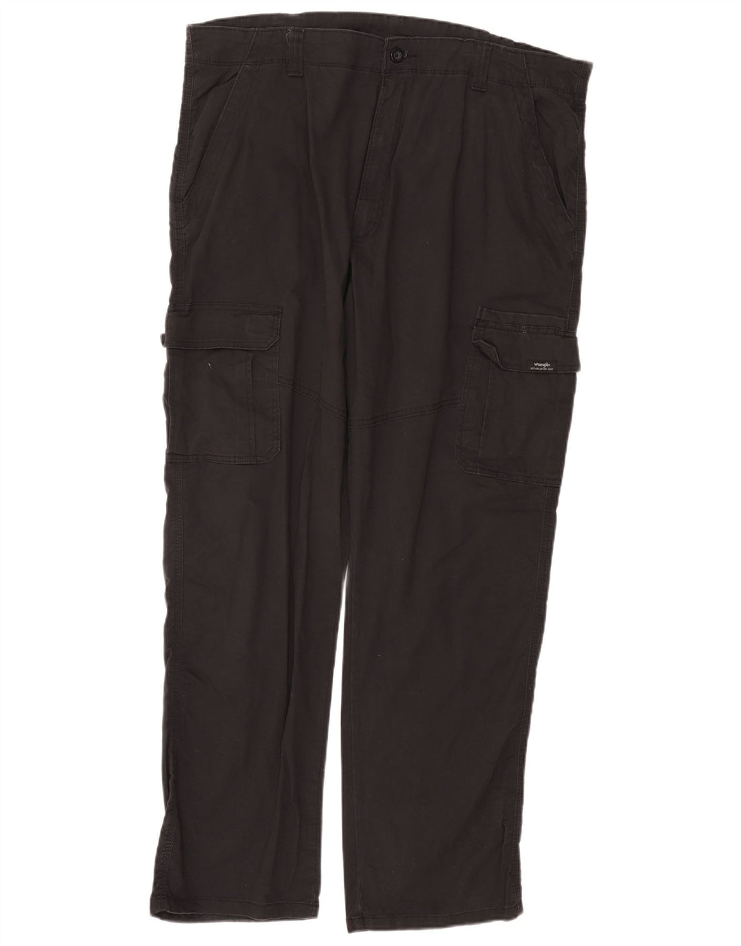 WRANGLER Pantalón cargo recto para hombre W40 L32 Algodón negro