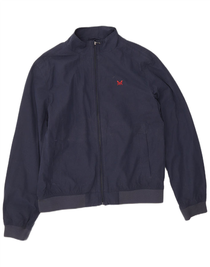 Crew Clothing Chaqueta Bomber para Hombre UK 36 Small Azul Marino Poliéster