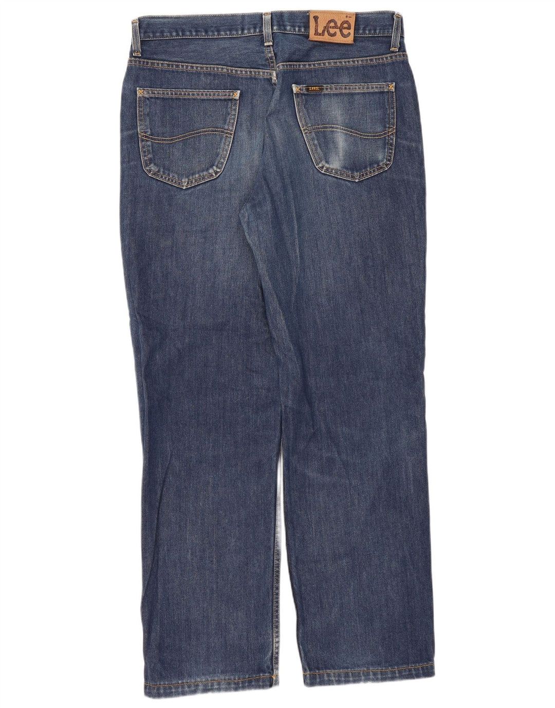 Vaqueros Lee Chicago Rectos para Hombre W36 L31 Algodón Azul