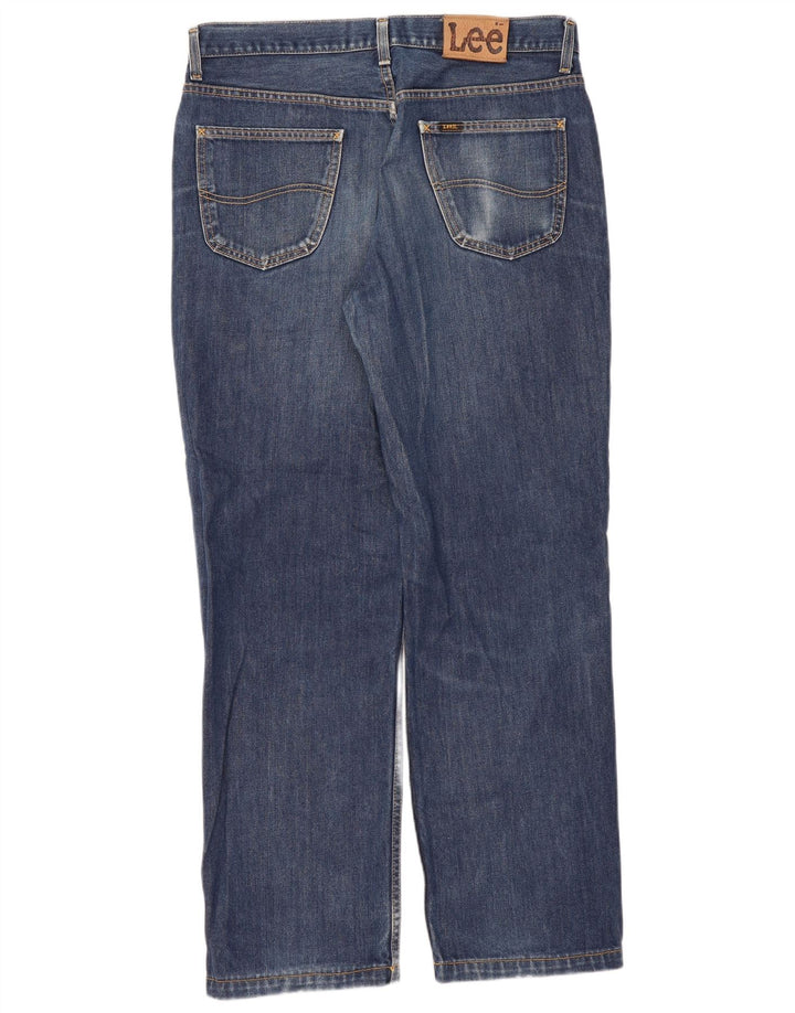 Vaqueros Lee Chicago Rectos para Hombre W36 L31 Algodón Azul